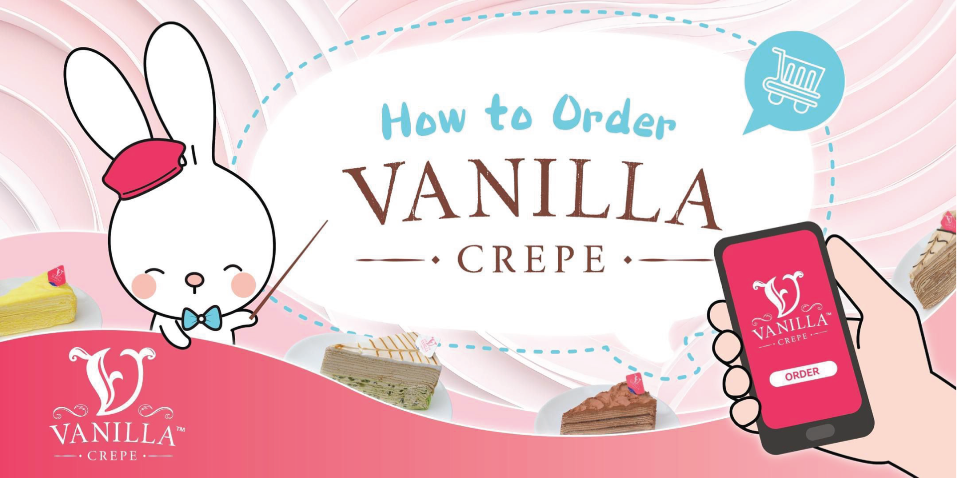 Vanilla Mille Crepe Cake Delivery KL Selangor